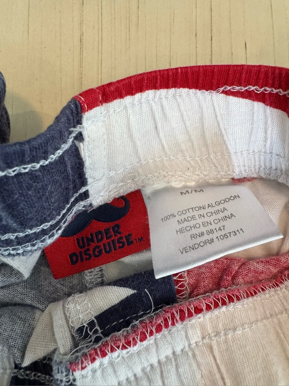 Under Disguise American Flag Pajama Pants – Men’s -Size Medium